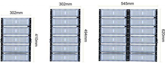 50W 100W 150W 200W 250W 300W Αλουμινίου Fin LED φώτα IP65 7
