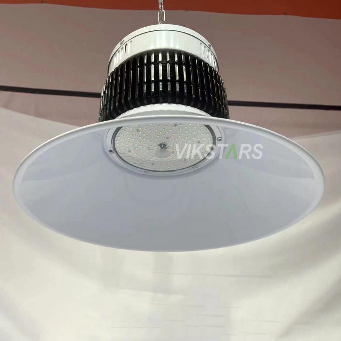 100W 150W 200W 250W Αλουμινίου Fin LED High Bay Φώτα Για Εμπορικό Φωτισμό Με Αντανάκλαση 3