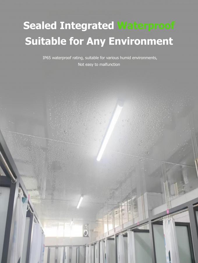 Φθηνότερη τιμή 36W LED γραμμικά φώτα Τρι-απορριπτό σωλήνα για πάρκινγκ γκαράζ Αδιάβροχο 1200mm 1