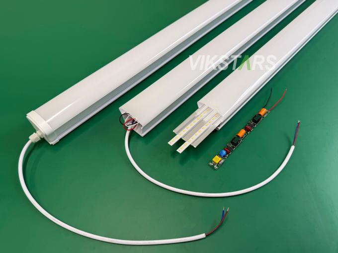 Φθηνότερη τιμή 36W LED γραμμικά φώτα Τρι-απορριπτό σωλήνα για πάρκινγκ γκαράζ Αδιάβροχο 1200mm 11