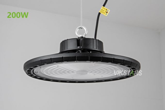 Φθηνότερες τιμές UFO φώτα ψηλού κόλπου 100W 150W 200W για αποθήκη, εργαστήριο, εργοστάσιο 7