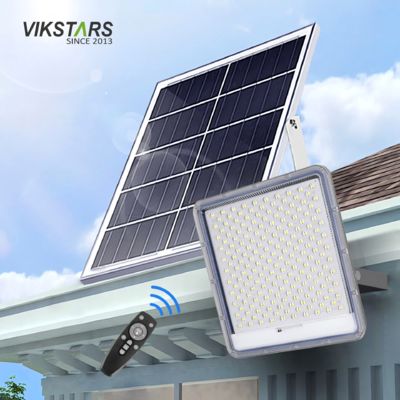 Αγορά Αλουμινίου Ηλιακά Φώτα 100w 200w 300w 400w Για Yard Villages Αποθήκη IP66 Αδιάβροχο σε απευθείας σύνδεση κατασκευή