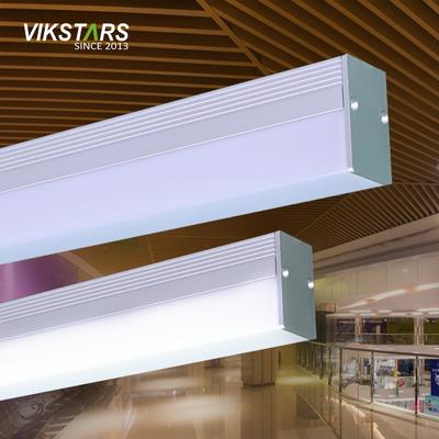 Αγορά 36W LED γραμμικά φώτα με 3000k 4000k 6000k εναλλάξιμα για χονδρικό σχέδιο εμπορικό φωτισμό σε απευθείας σύνδεση κατασκευή