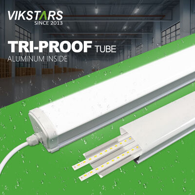 Αγορά Φθηνότερη τιμή 36W LED γραμμικά φώτα Τρι-απορριπτό σωλήνα για πάρκινγκ γκαράζ Αδιάβροχο 1200mm σε απευθείας σύνδεση κατασκευή
