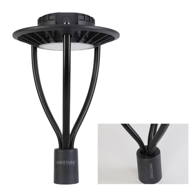 120w γύρω από το μαύρο χρώμα φω'των 100lm/W κήπων για το κοινοτικό ναυπηγείο πάρκων