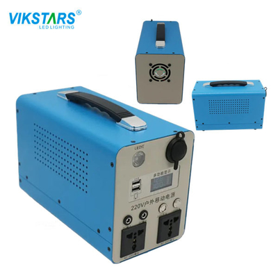 Μικρός μεγέθους 500w καθαρός ημιτόνου σταθμός παραγωγής ηλεκτρικού ρεύματος κυμάτων φορητός για τον υπαίθριο φωτισμό