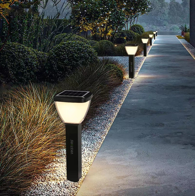 Δυνατά ψηλά LED ηλιακά φώτα γκαζόν για εξωτερική υδατοασφαλής IP65 τοπίο αυλή