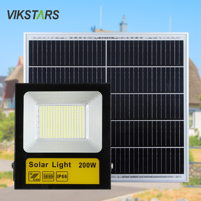 Ηλιακό φως κήπου 30W 60w 100w 200w Ηλιακό προβολέα εξωτερικού φωτισμού LED φωτισμού πλημμύρας Αδιάβροχο IP65 Ηλιακό προβολέα