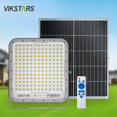 Αντικατάσταση μπαταρίας 60w 100w 200w 300w Ηλιακά φώτα πλημμύρας με φακό PC