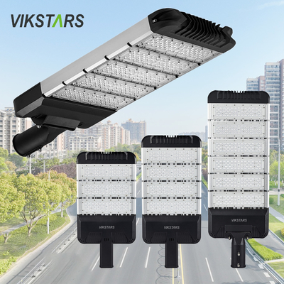 Φωτιστικά δρόμου LED Module Μαύρο Γκρι Με Ρυθμιζόμενο Βραχίονα Φθηνή Τιμή 50W 100W 200W 300W Αλουμινίου Δημόσια Φωτιστικά Δρόμου